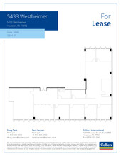 5433 Westheimer Rd, Houston, TX for rent Floor Plan- Image 1 of 1