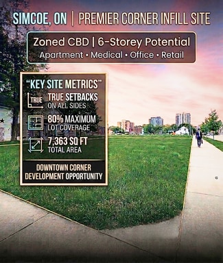 More details for 154 Robinson St, Simcoe, ON - Land for Sale