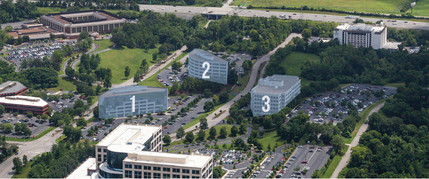 25 Century Blvd, Nashville, TN - aerial  map view