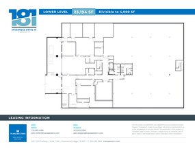 181 Inverness Dr W, Englewood, CO for rent Site Plan- Image 1 of 1