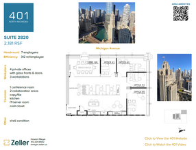 401 N Michigan Ave, Chicago, IL for rent Floor Plan- Image 1 of 1