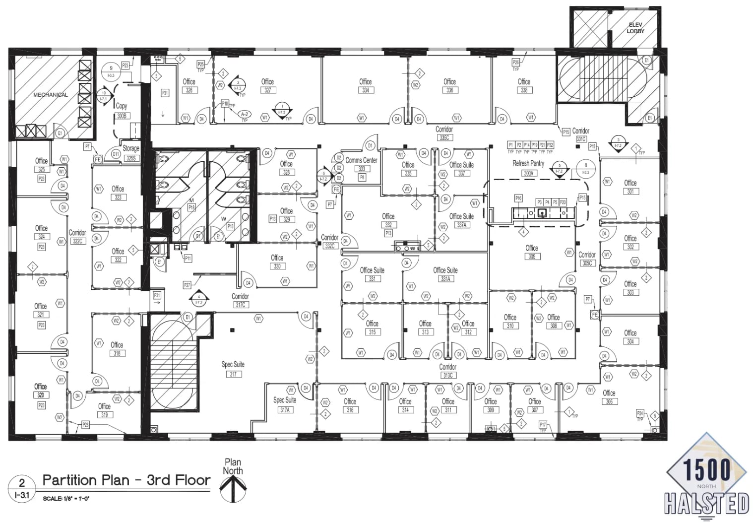 1500 N Halsted St, Chicago, IL to rent Floor Plan- Image 1 of 1