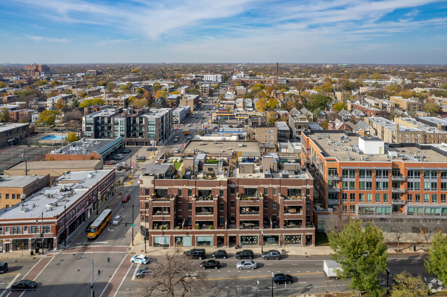 4800-4806 N Clark St, Chicago, IL for rent - Aerial - Image 3 of 6