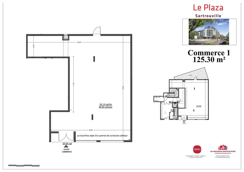 135 Avenue General De Gaulle, Sartrouville for sale - Floor Plan - Image 2 of 3