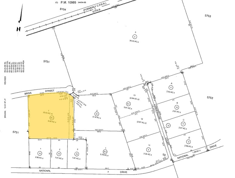 6755 Brisa St, Livermore, CA for rent - Plat Map - Image 2 of 5