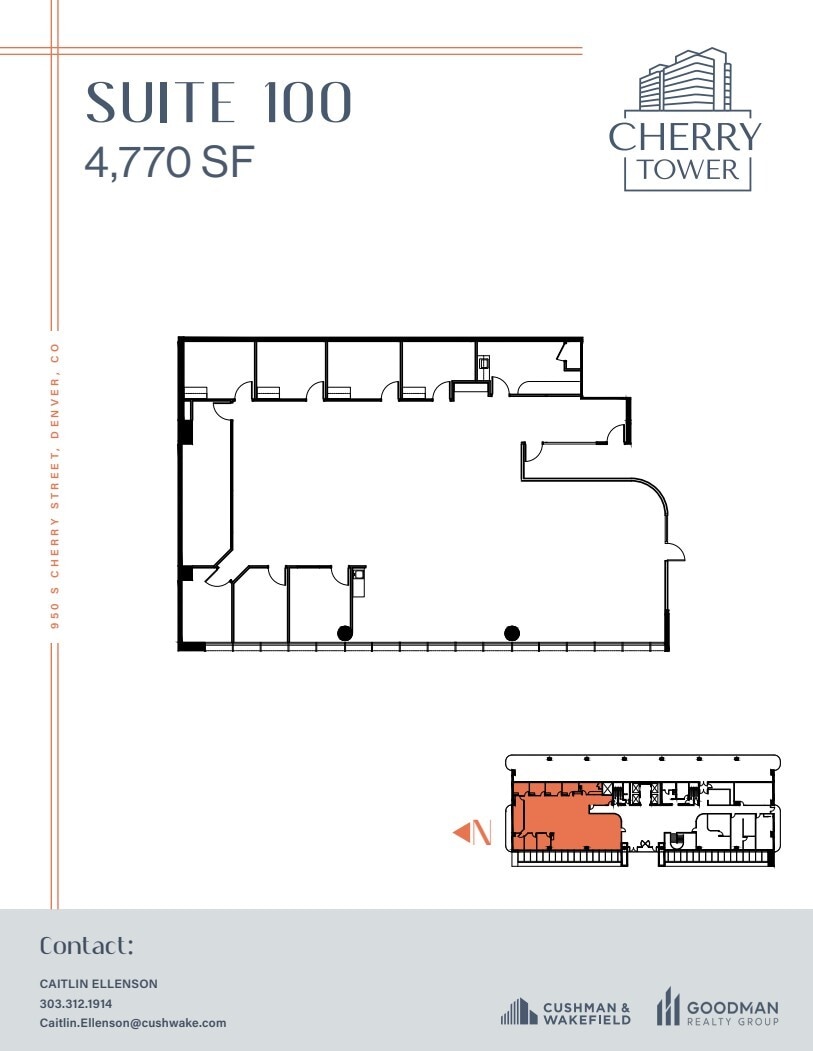 950 S Cherry St, Denver, CO to rent Floor Plan- Image 1 of 1