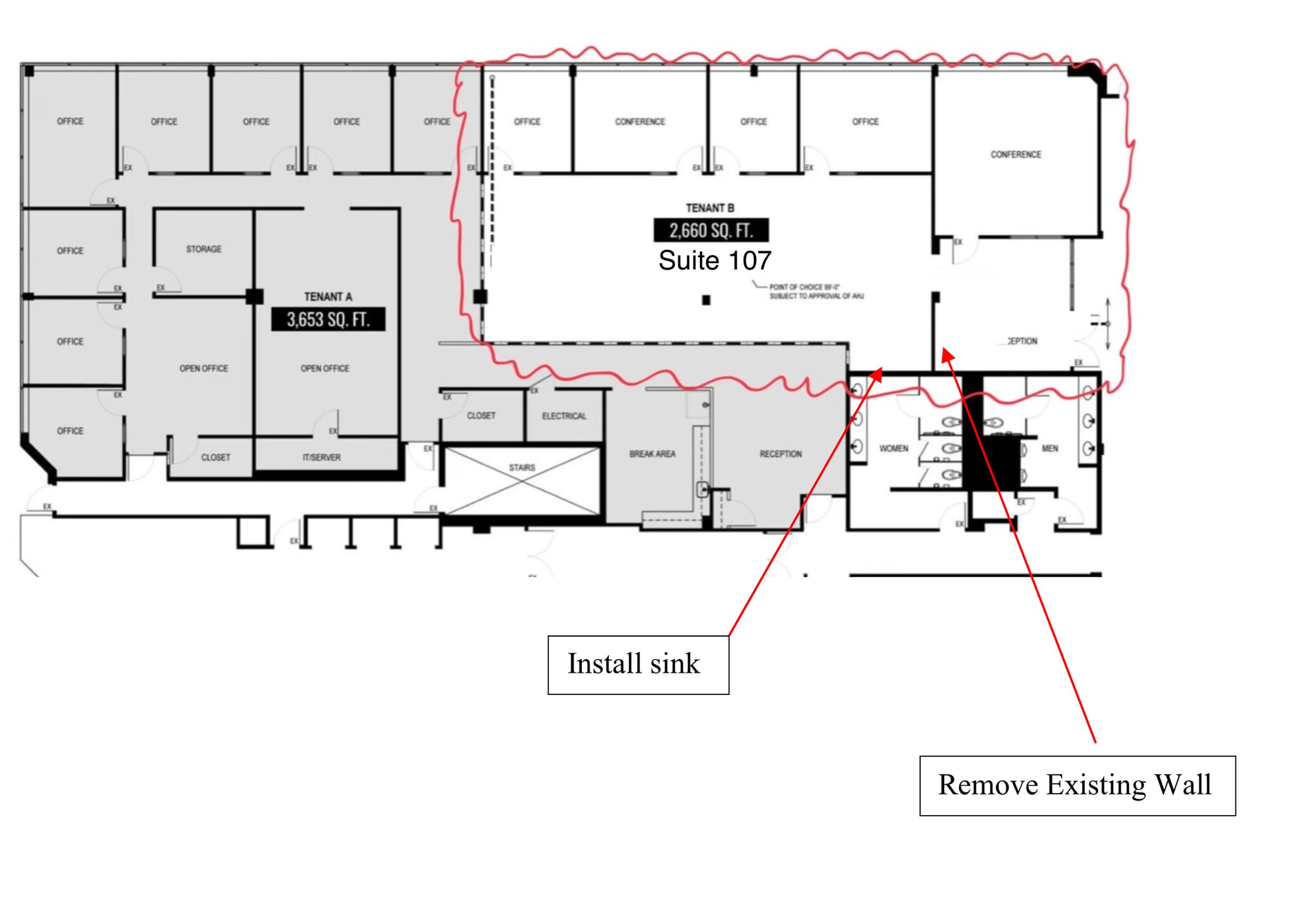6100 Chevy Chase Dr, Laurel, MD to rent Floor Plan- Image 1 of 1