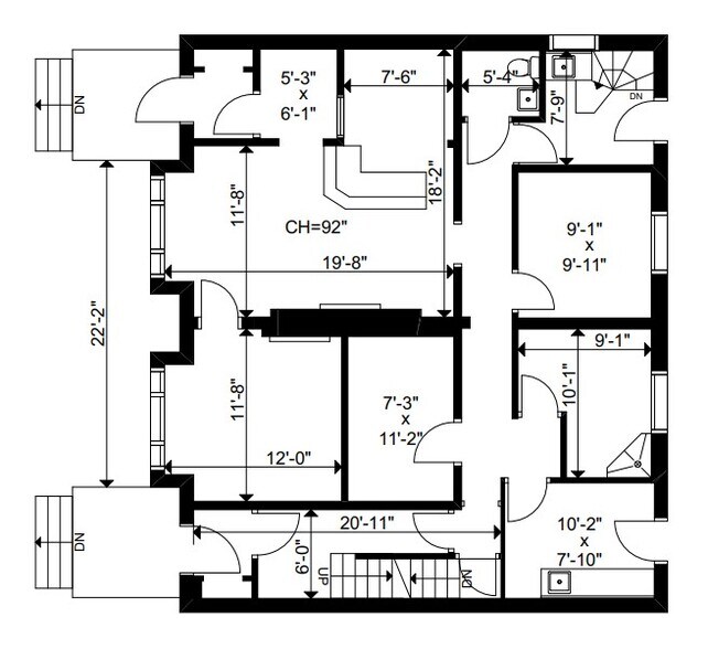 1127-1129 Carling Ave, Ottawa, ON to rent - Floor Plan - Image 3 of 5