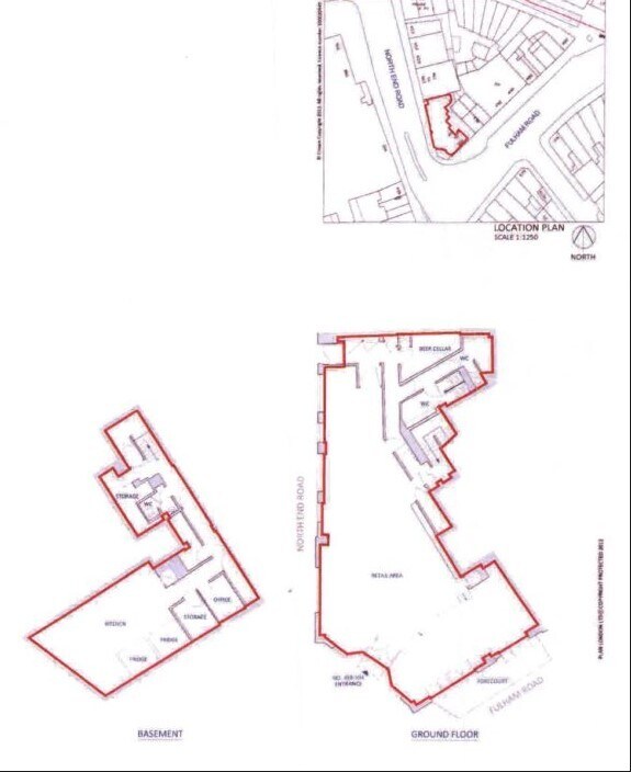 498-504 Fulham Rd, London for sale Floor Plan- Image 1 of 1