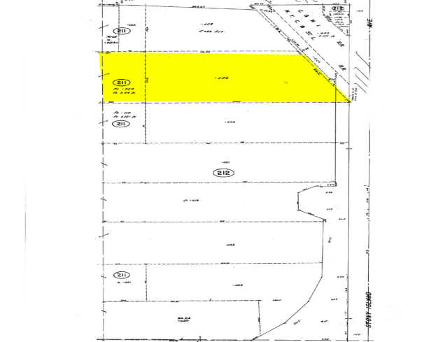 1401-1505 E 96th St, Chicago, IL for rent - Plat Map - Image 2 of 6