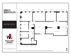 123 W Madison St, Chicago, IL for rent Floor Plan- Image 1 of 1