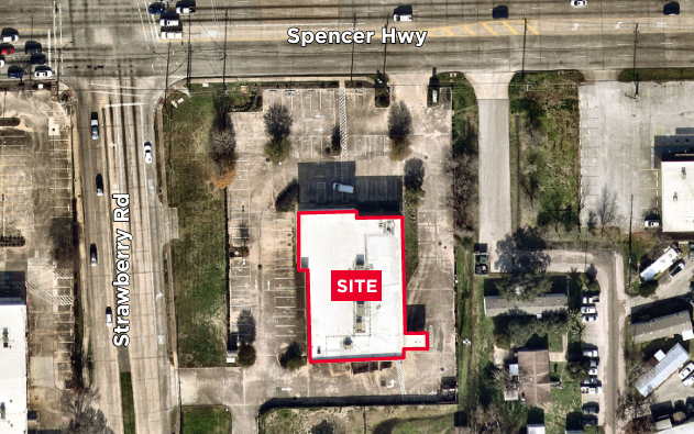 3342 Spencer Hwy, Pasadena, TX for rent - Aerial - Image 2 of 2