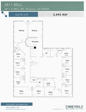 3811 E Bell Rd, Phoenix, AZ for rent Floor Plan- Image 1 of 1