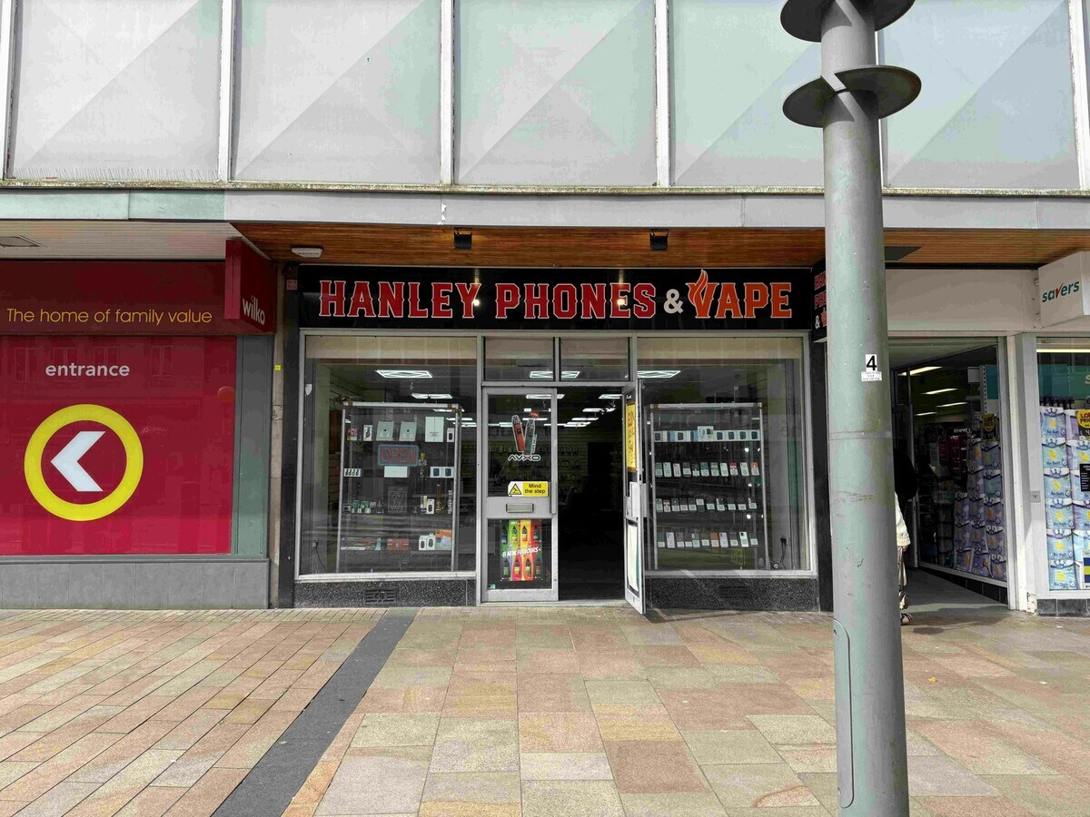 Retail Space to Rent - 7 Stafford St, Stoke On Trent, ST1 1JW - 1,786 sq ft 