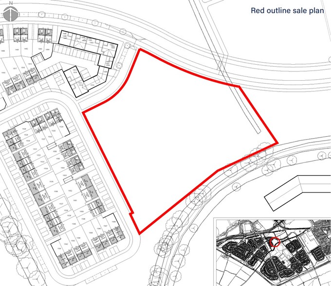 Newton Longville, Newton Longville for sale - Site Plan - Image 1 of 1