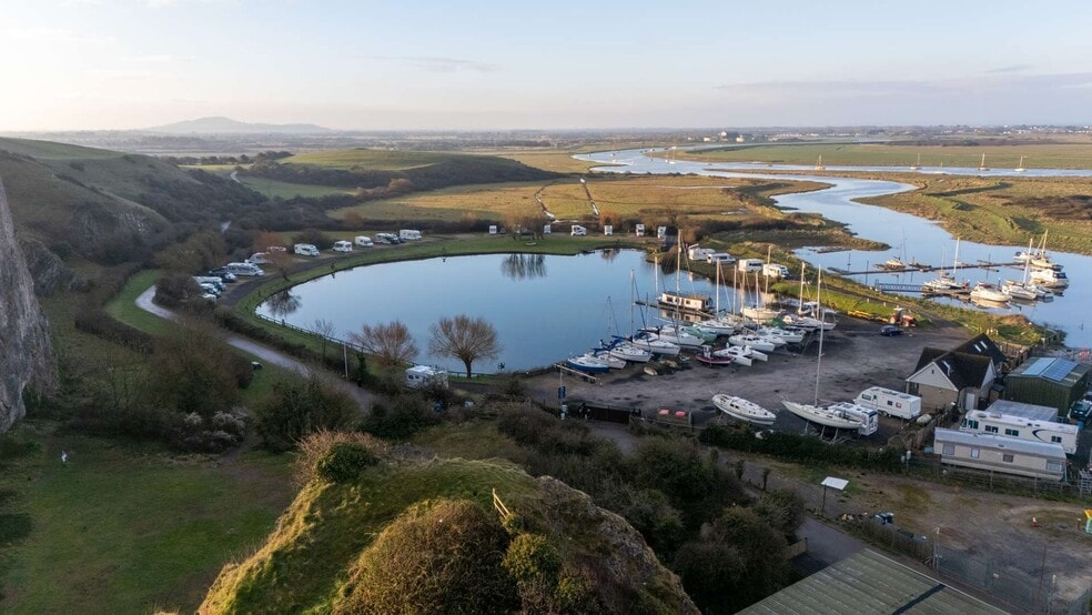Land in Uphill Wharf, Weston Super Mare for sale - Aerial - Image 1 of 1
