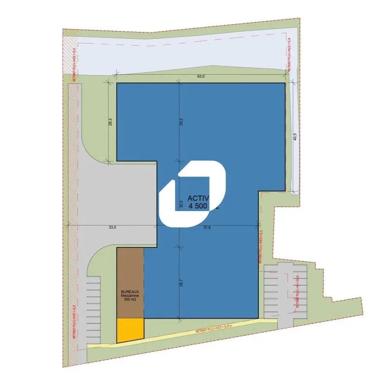 Industrial in Brétigny-sur-Orge for sale Site Plan- Image 1 of 3