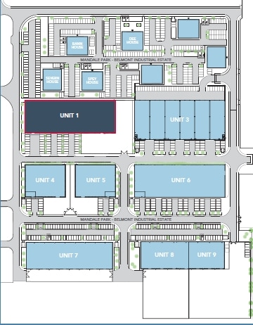 Mandale Park, Durham to rent - Site Plan - Image 2 of 3