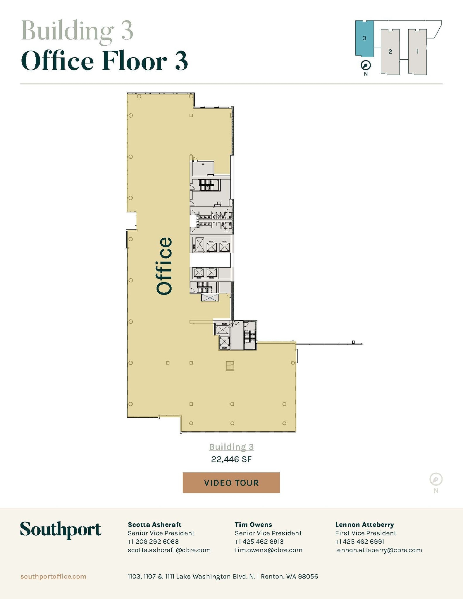 1101 Lake Washington Blvd N, Renton, WA to rent Floor Plan- Image 1 of 1