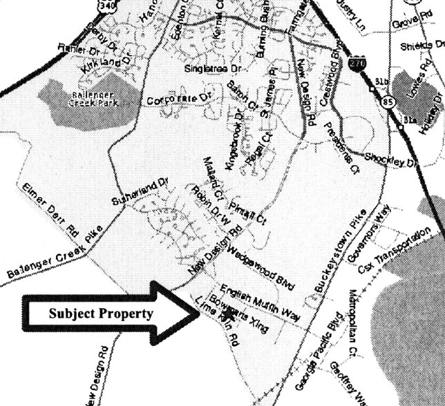 6809 Bowmans Xing, Frederick, MD to rent - Site Plan - Image 2 of 4