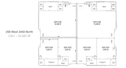 198-259 West 3450 North, Spanish Fork, UT for rent Floor Plan- Image 1 of 1