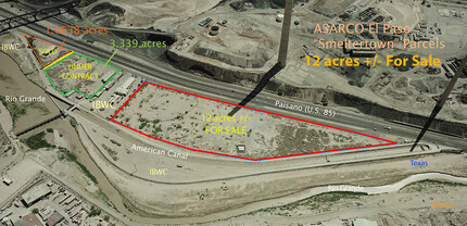 2500 Paisano, El Paso, TX - aerial  map view - Image1