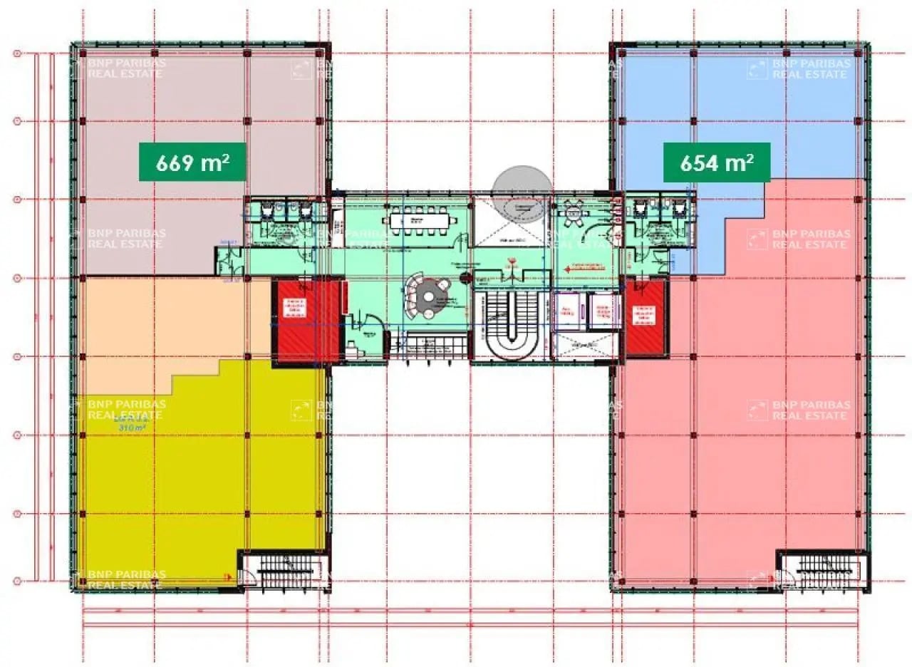 Office in Lyon to rent Floor Plan- Image 1 of 1