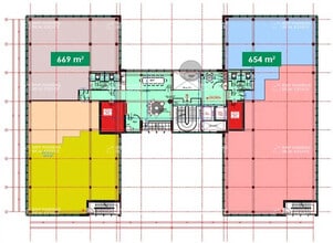 Office in Lyon to rent Floor Plan- Image 1 of 1