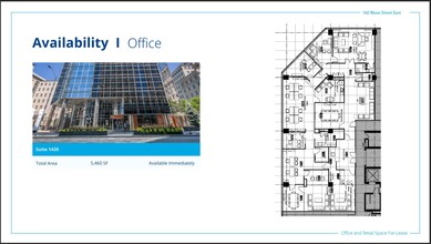 160 Bloor St E, Toronto, ON for rent Floor Plan- Image 1 of 1