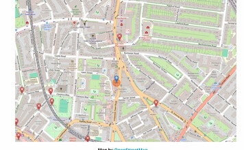 115 Kentish Town Rd, London to rent Map- Image 1 of 2