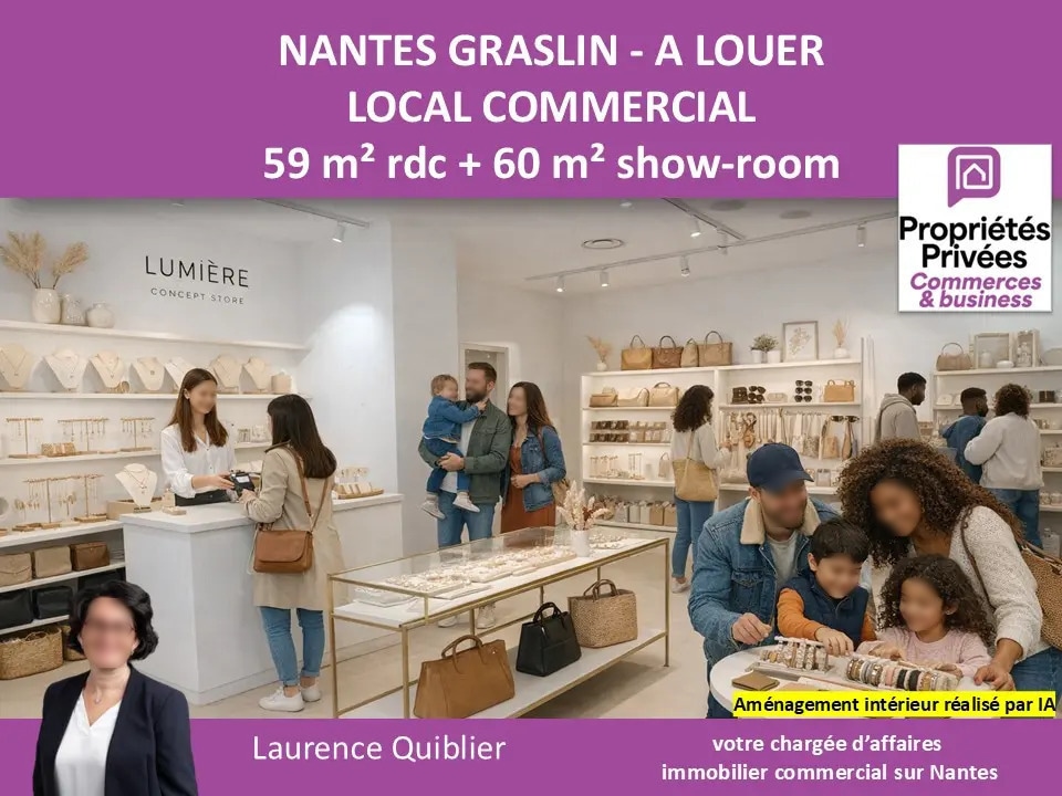 Location Commerce 119 m² - Photo 1