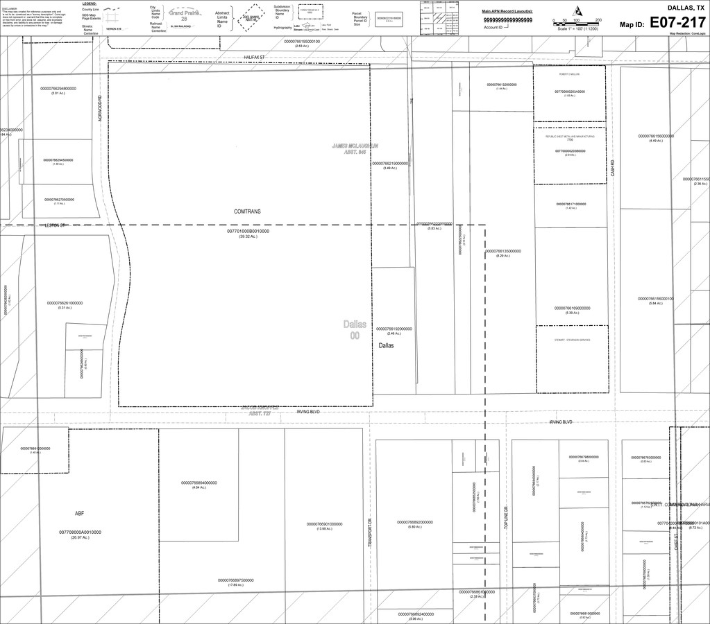 Plat Map