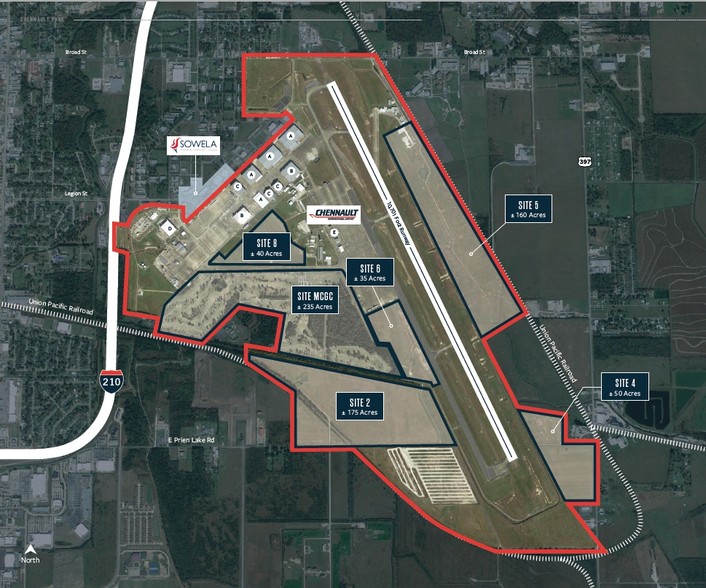 4605-E Prien Lake Rd, Lake Charles, LA for rent - Site Plan - Image 2 of 2