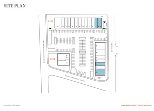 2205-2217 San Ramon Valley Blvd, San Ramon, CA for rent Site Plan- Image 1 of 2