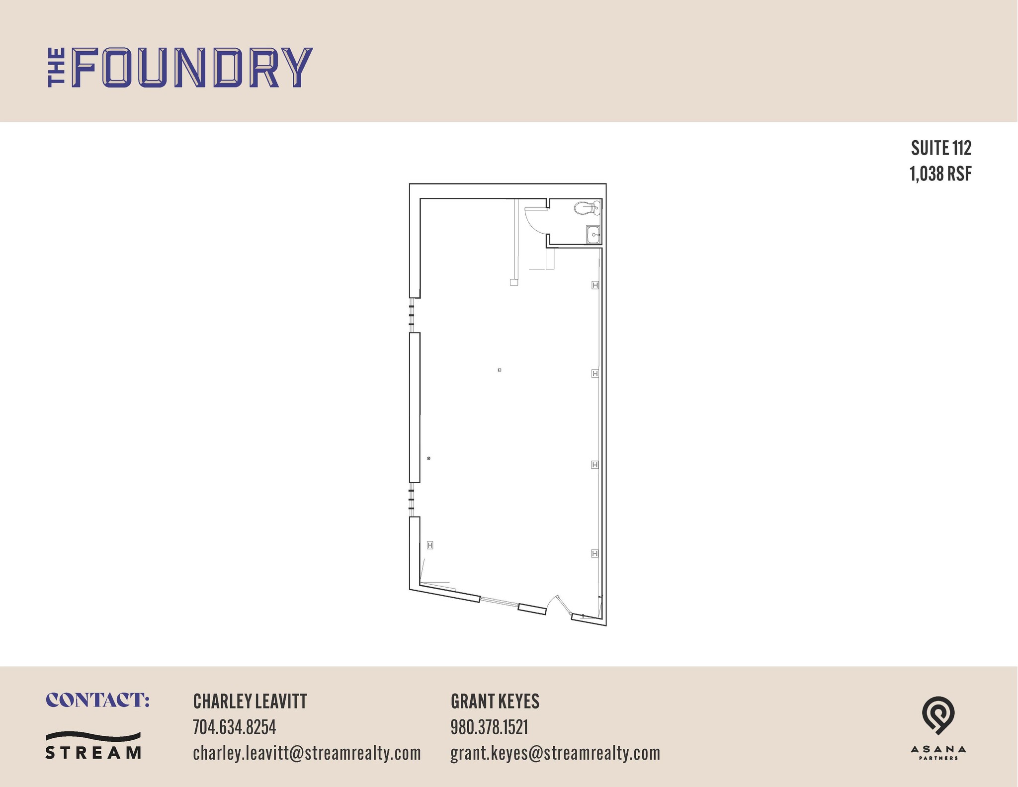 601 S Cedar St, Charlotte, NC for rent Floor Plan- Image 1 of 1