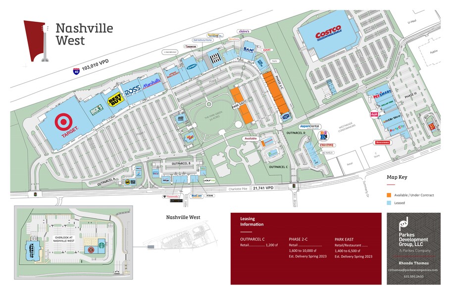 6710 Charlotte Pike, Nashville, TN for rent - Site Plan - Image 3 of 3