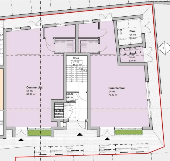 Heath Rd, Petersfield, HAM GU31 4DX - Unit Left -  - Floor Plan - Image 1 of 1