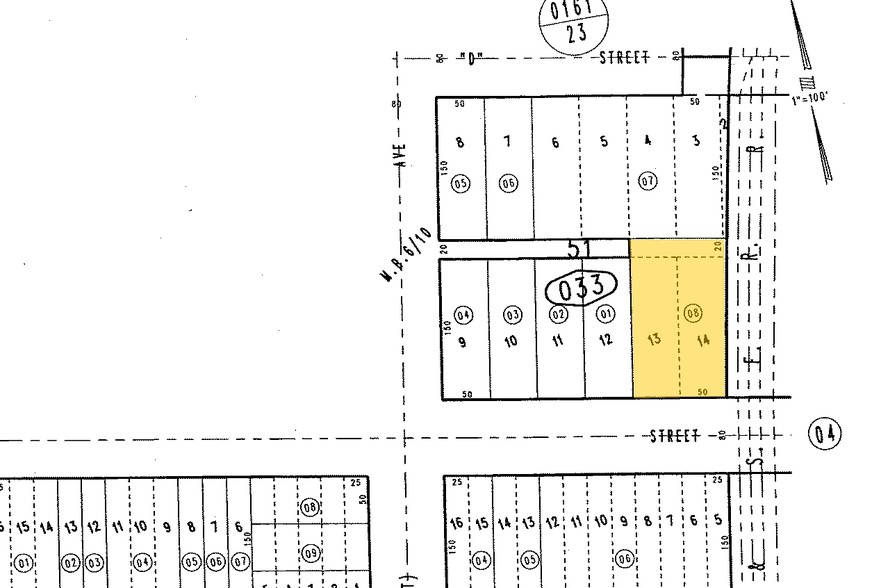 327 W E St, Colton, CA for sale - Plat Map - Image 2 of 7