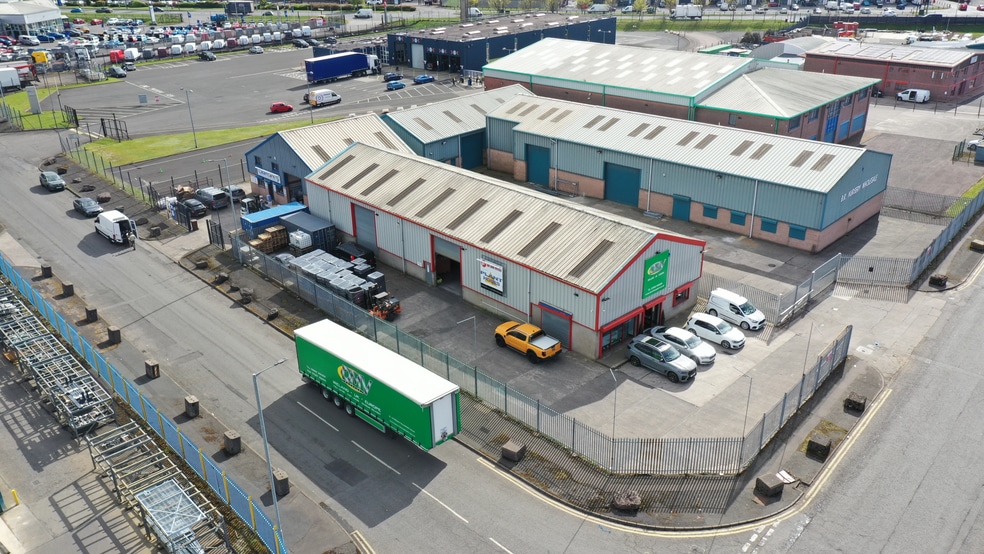 2C Michelin Rd, Newtownabbey to rent - Aerial - Image 2 of 2