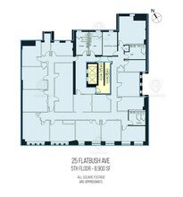 25 Flatbush Ave, Brooklyn, NY for rent Floor Plan- Image 1 of 1