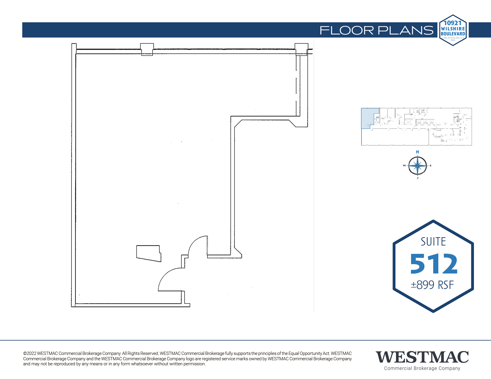 10921 Wilshire Blvd, Los Angeles, CA for rent Floor Plan- Image 1 of 1