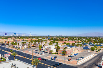 3560 E Flamingo Rd, Las Vegas, NV - aerial  map view