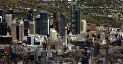 411 1st St SE, Calgary, AB - aerial  map view - Image1