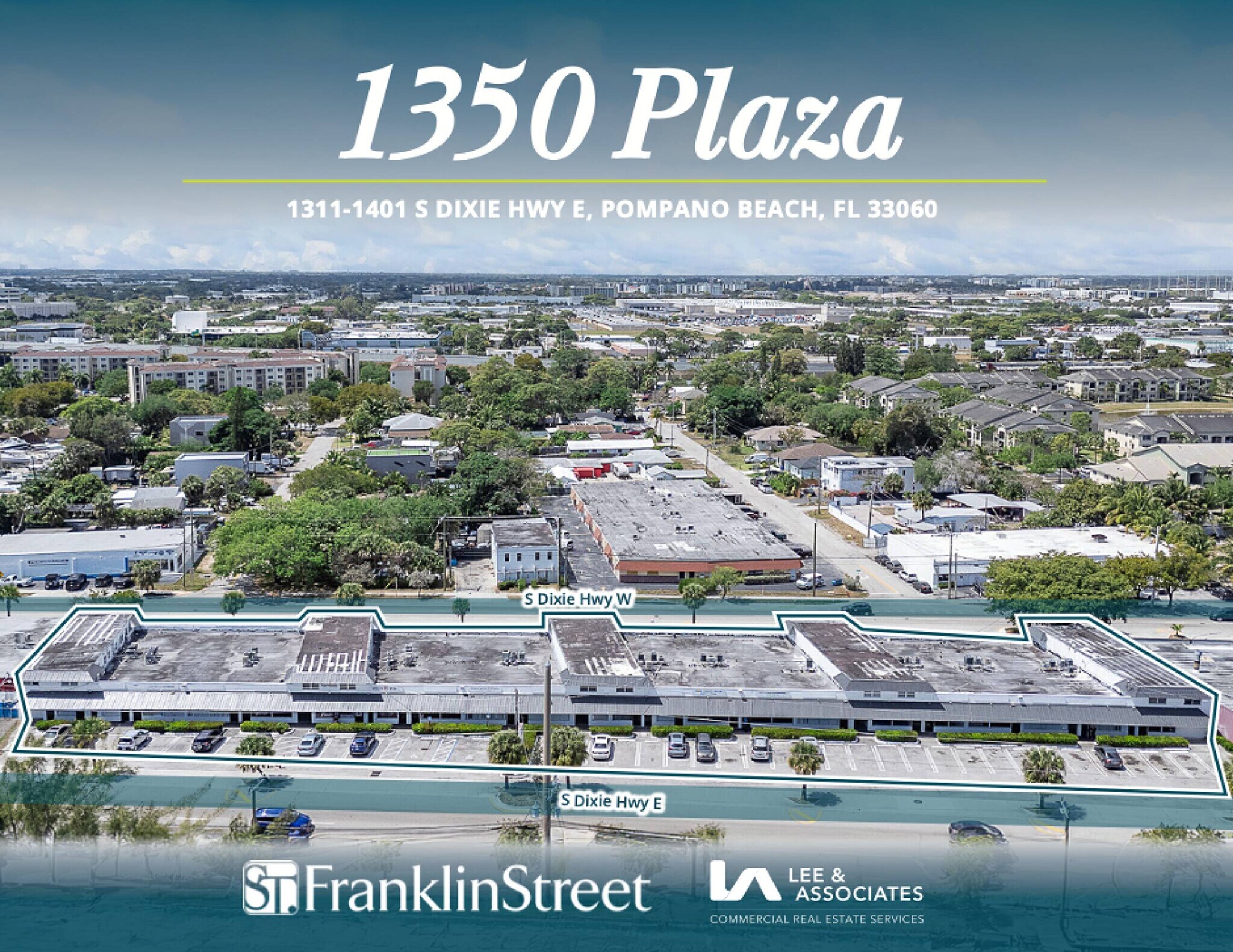 1311-1401 S Dixie Hwy W, Pompano Beach, FL for sale Building Photo- Image 1 of 1