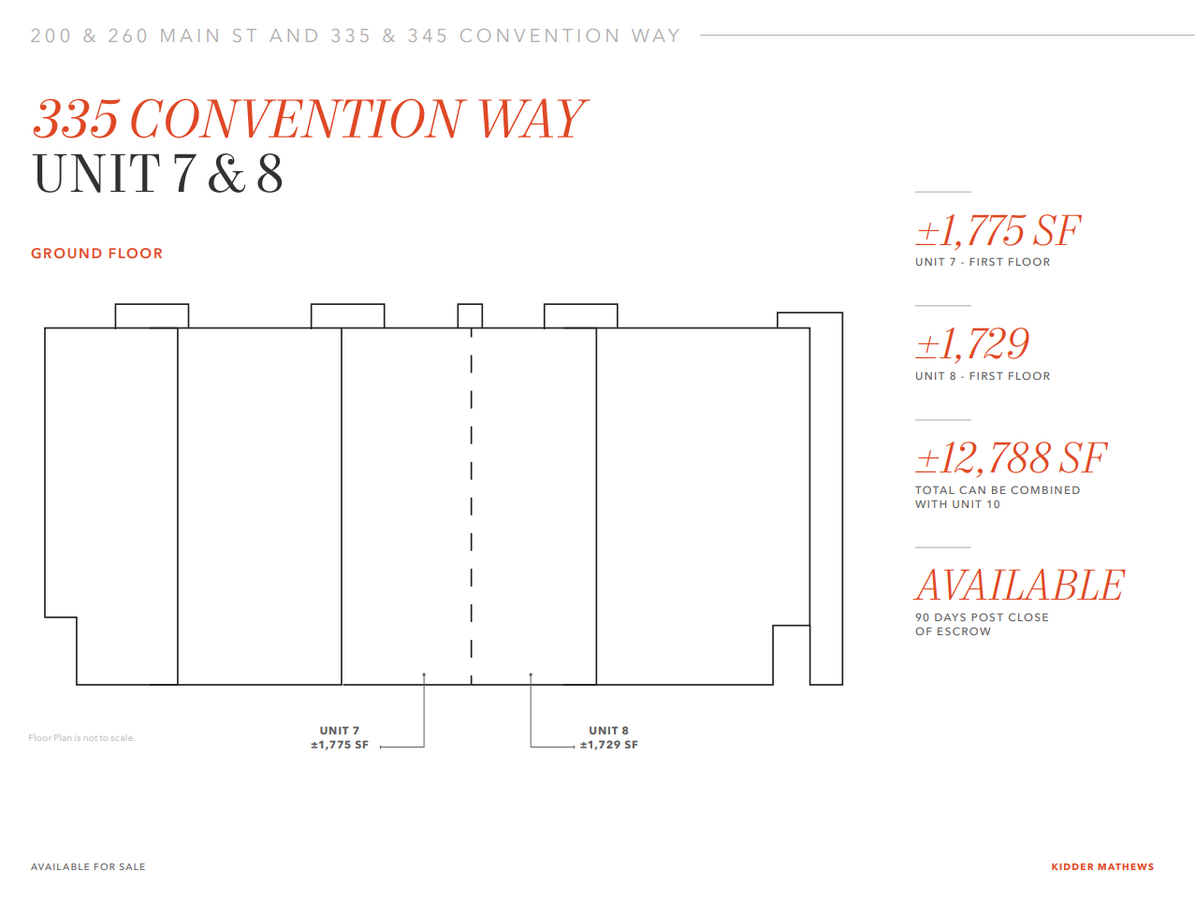 335 Convention Way, Redwood City, CA 94063 - Unit 7 -  - Floor Plan - Image 1 of 1