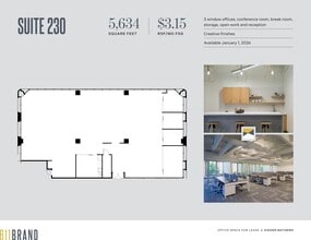 611 N Brand Blvd, Glendale, CA to rent Floor Plan- Image 1 of 1