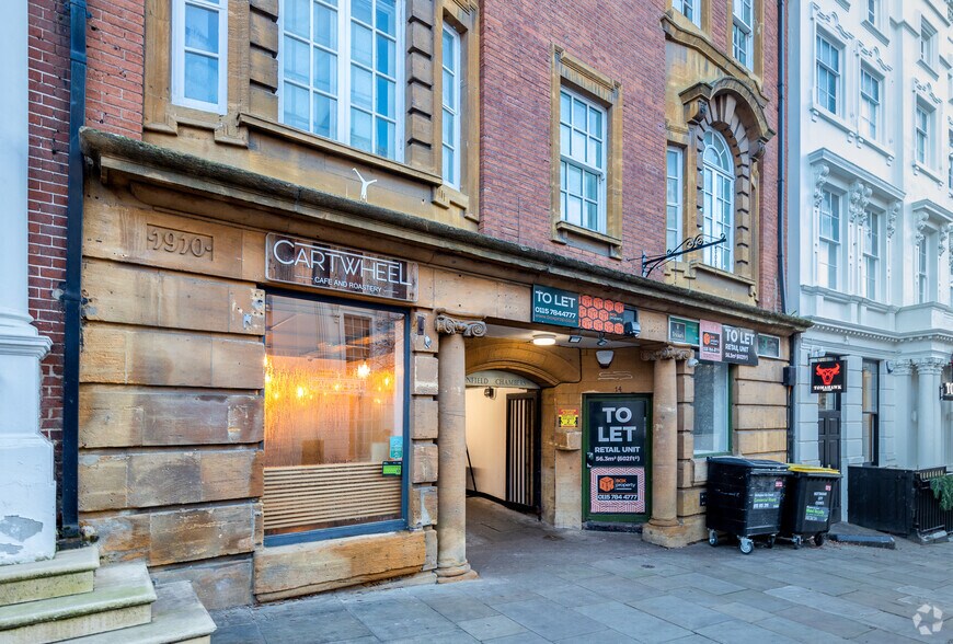14-16 Low Pavement, Nottingham to rent - Building Photo - Image 2 of 3