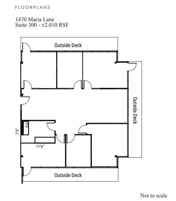 1440 Maria Ln, Walnut Creek, CA to rent Floor Plan- Image 1 of 1