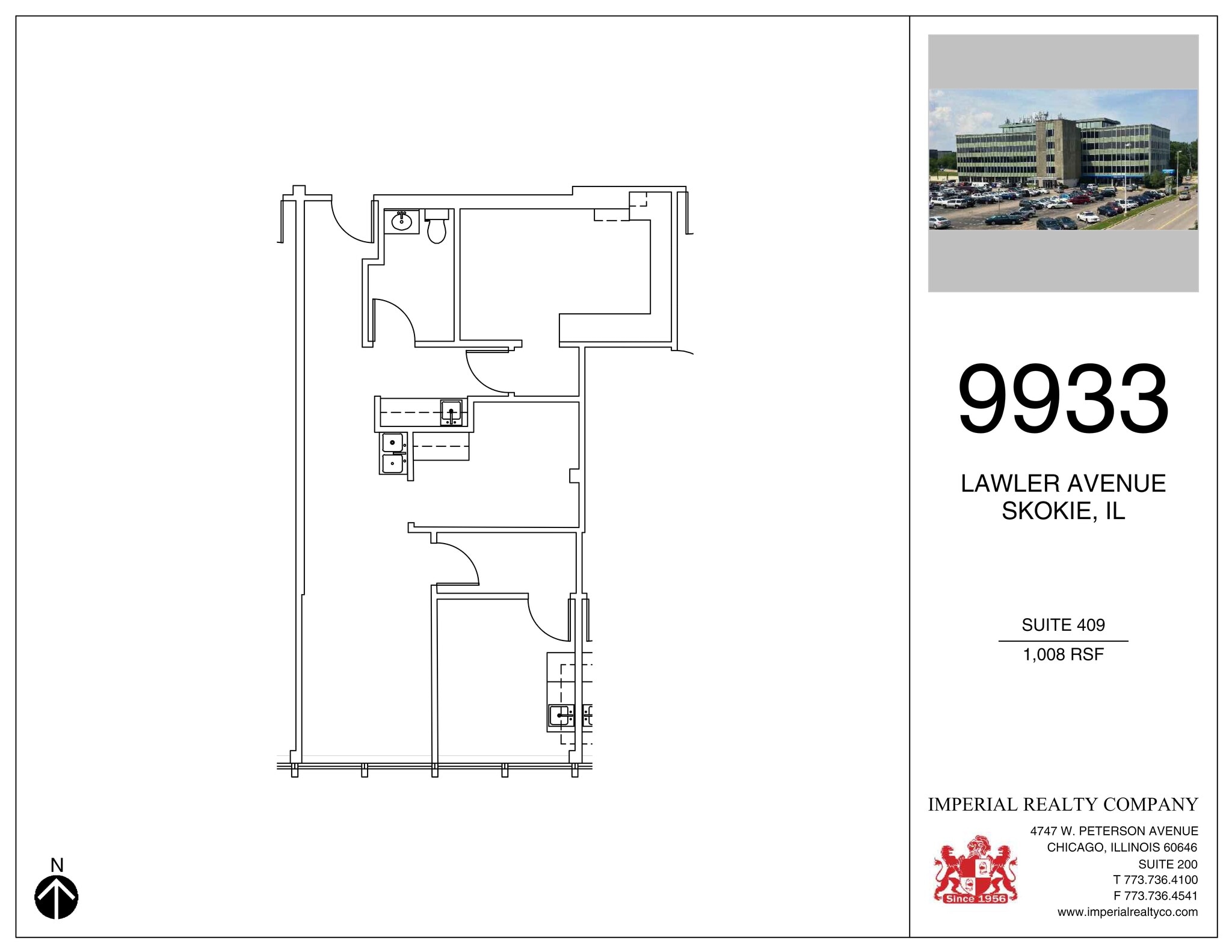 9933 Lawler Ave, Skokie, IL for rent Site Plan- Image 1 of 1