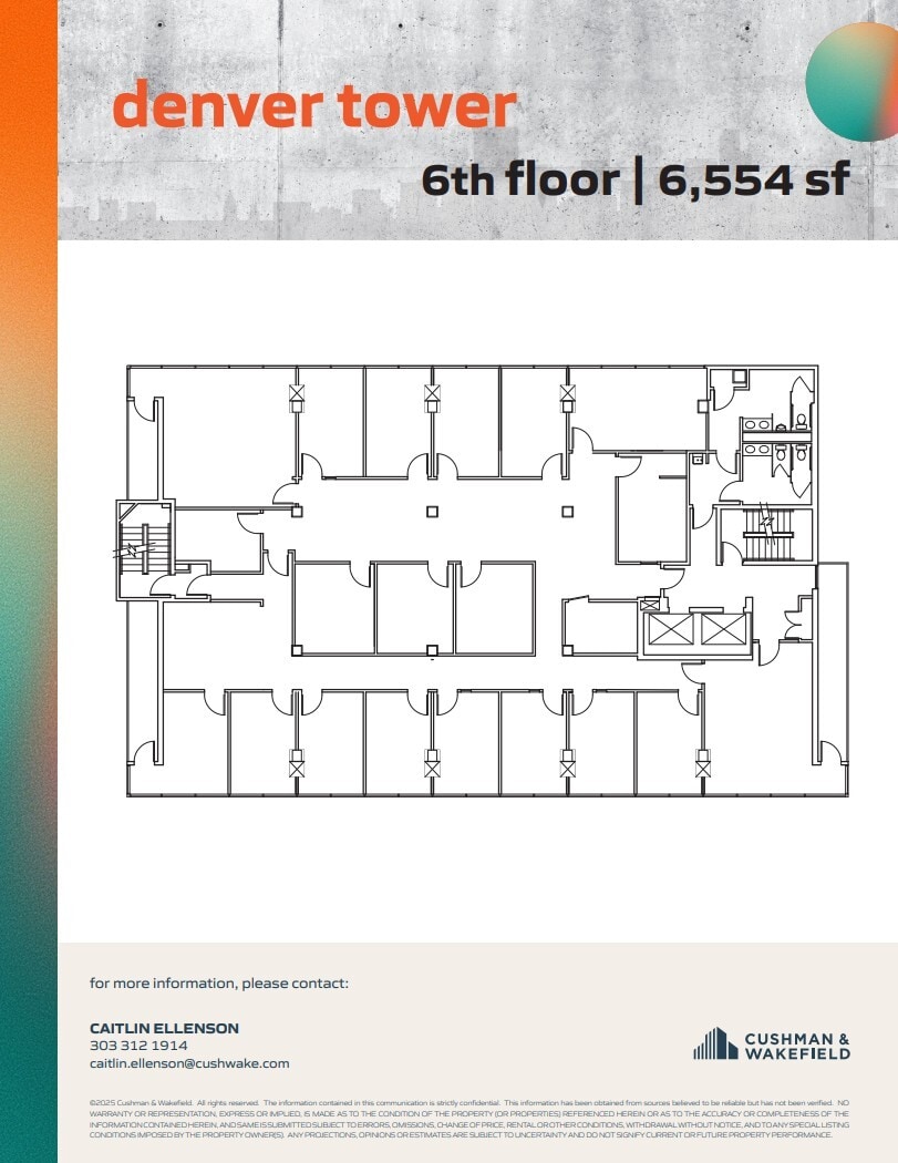 1905 Sherman St, Denver, CO to rent Floor Plan- Image 1 of 1